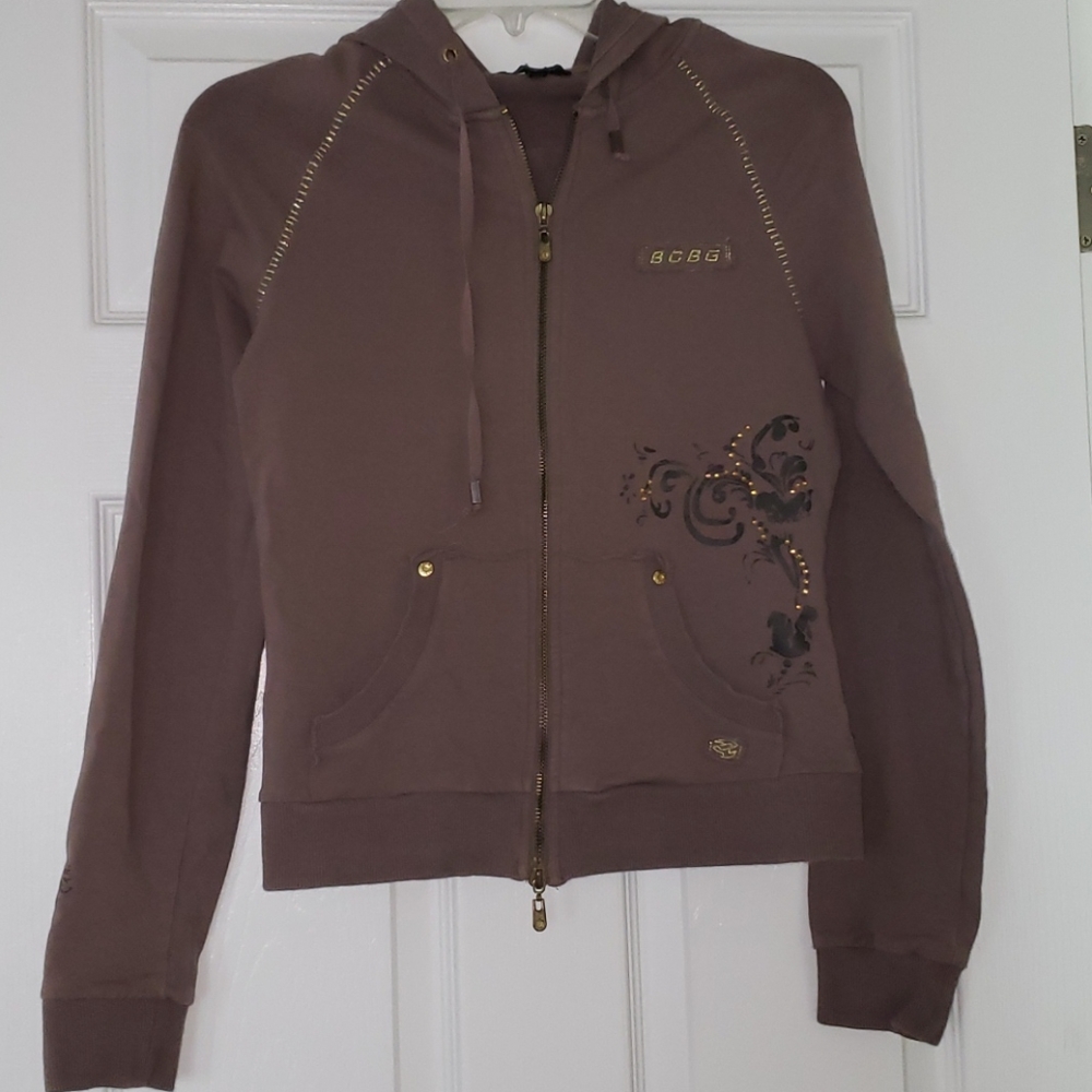 BCBGMaxAzria Zip Up Hoodia Size Small